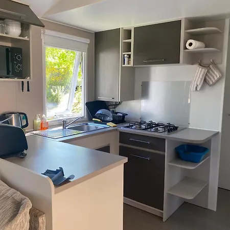 Location Mobil Climatise 6 A 8 Personnes Cap Ferret 营地